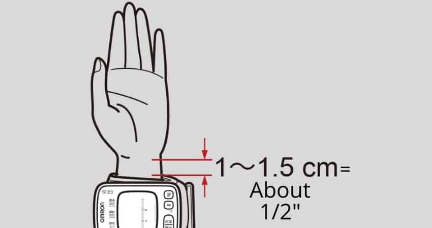 wrist cuff monitor